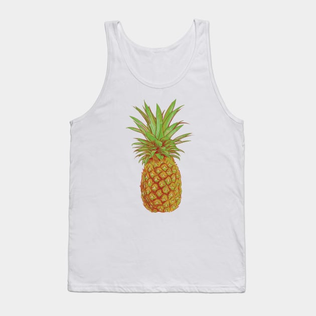 a pineapple Tank Top by LUUL